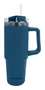 Thermos TRAVELMUG900BL Taza de Viaje/Termos 900 ml Azul, Acero Inoxidable Doble Pared, A Prueba de Fugas, Asa Integrada, Ideal para Café Caliente o Bebidas Frías