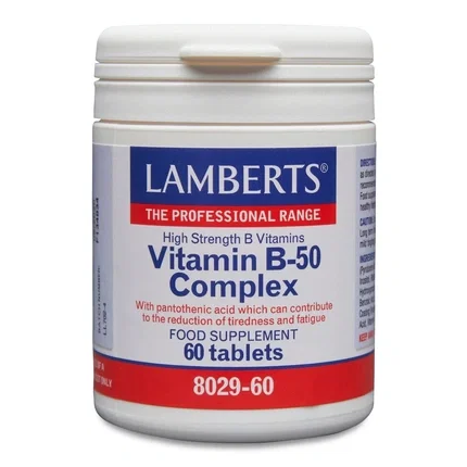 LAMBERTS Vitamina B 50 Complex 60 Tabletas