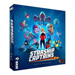 Devir Starship Captains Juego de Mesa de Estrategia Galáctica para 1-4 Jugadores, 110 Minutos, Español