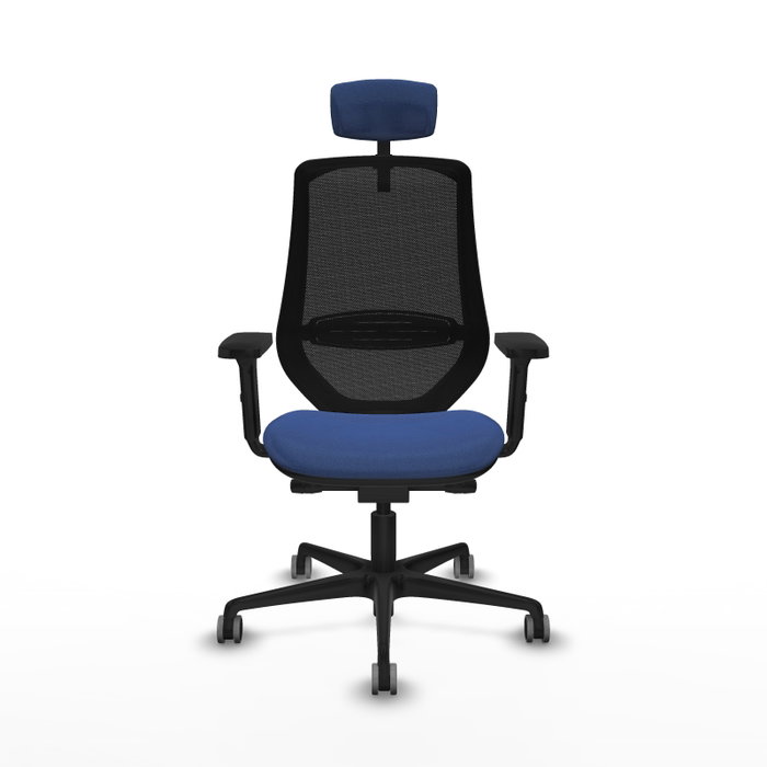 PIQUERAS Y CRESPO Silla de oficina Mardos Azul marino y Negro PIQUERAS Y CRESPO Silla de oficina Mardos Azul marino y Negro