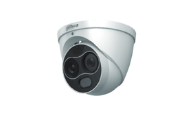 Dahua Cámara IP Domo Lite Térmica + Visible DHI-TPC-DF1241-B2F2-DW-S2 4MP 256*192 PoE