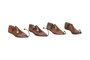 DKD Home Decor Perchero Pared Marron Madera 8 x 31 x 9 cm