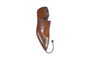 DKD Home Decor Perchero Pared Marron Madera 8 x 31 x 9 cm