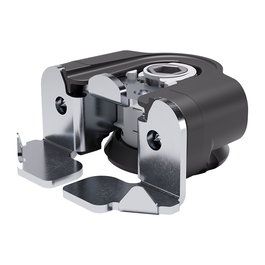 Italiana Ferramenta Pie Nivelador Integrato Tech G 0-12 Sujeción Directa Tornillos Premontados