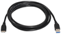 Aisens Cable USB 3.0 Tipo A a Micro B Macho, 1m, Negro