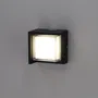 Nishio Aplique LED Exterior HO-WALL-23-6W-W 6W Aluminio Luz Arriba y Abajo 600 Lúmenes