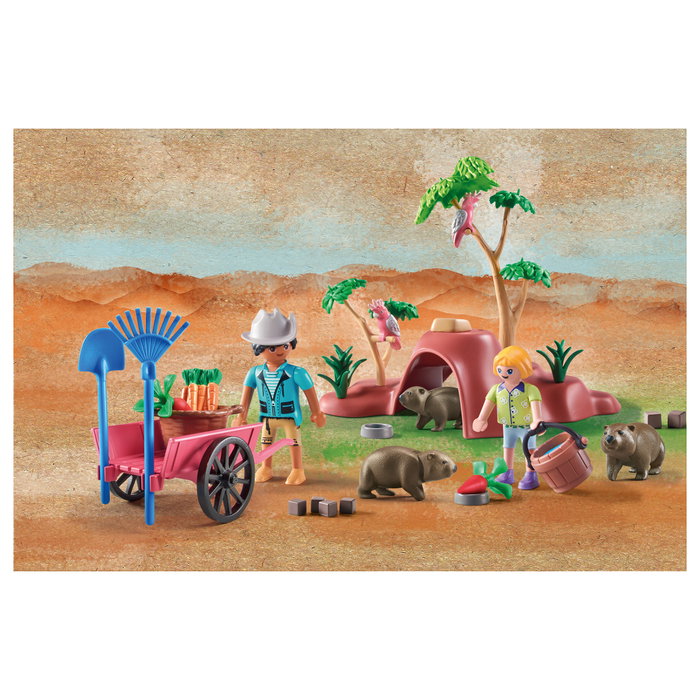 Playmobil Wiltopia 71625 Refugio del Tejón Australiano