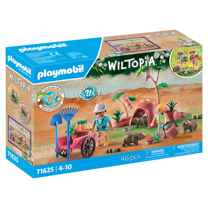 Playmobil Wiltopia 71625 Refugio del Tejón Australiano
