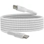 Belkin AAAQF89283 Cable USB-C a USB-C Trenzado 2 Metros Blanco