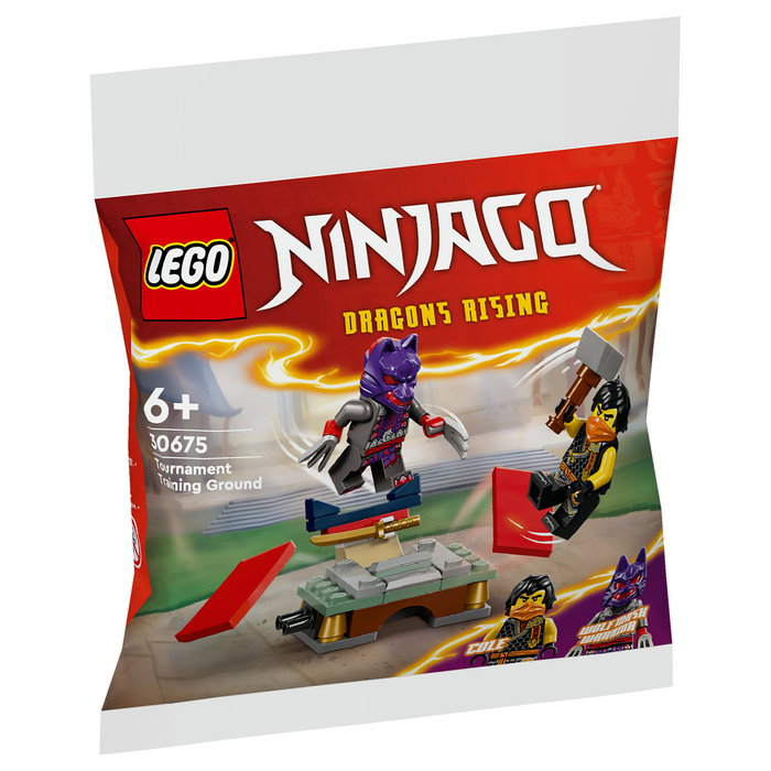 LEGO 30675 Ninjago Campo de Entrenamiento del Torneo (Polybag), Juego de Construcción de 49 Piezas, Multicolor, para Edad 6+