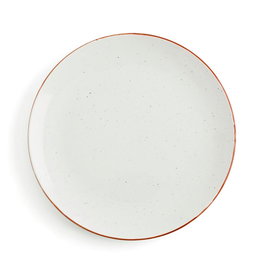 Ariane Terra Arena Plato Llano 29 cm - Plato de Vitroporcelana para Vajilla - Diámetro 29 cm x Alto 3 cm (Set de 6)