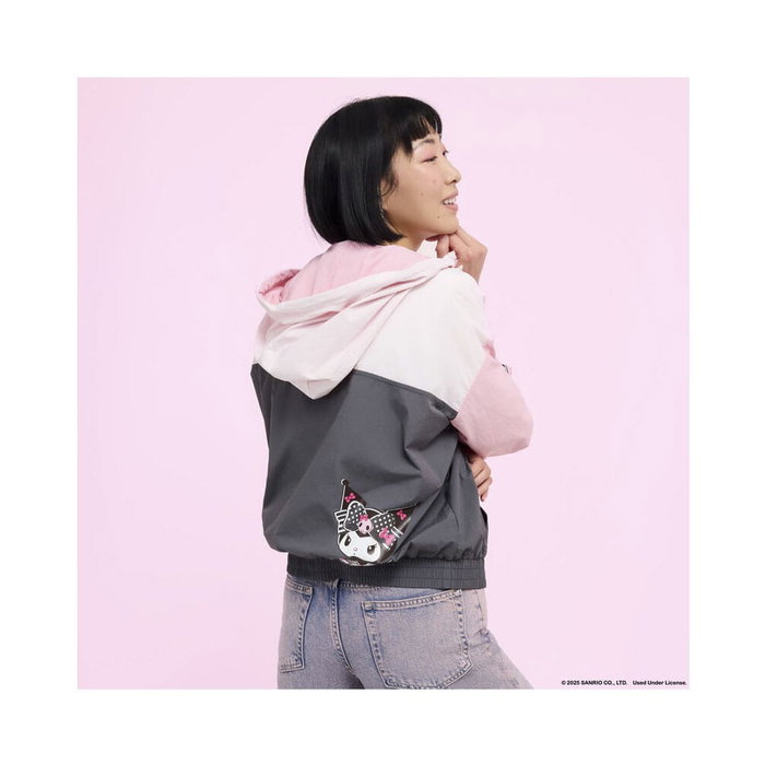 Sanrio by Loungefly cortavientos bomber My Melody and Kuromi talla XL