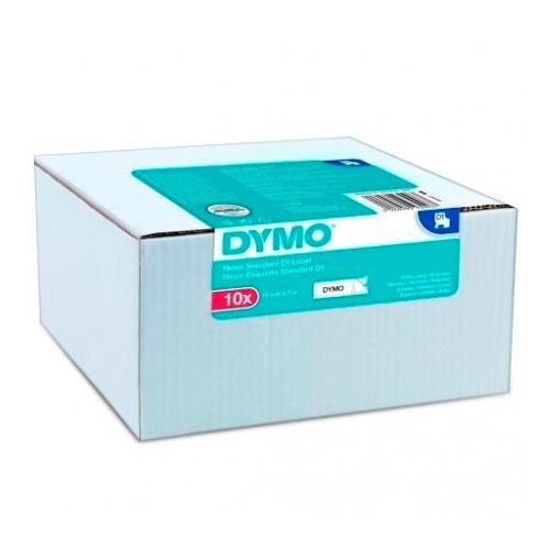 Dymo Cinta LM D1 Multipack 19mm x 7m Negro sobre Blanco