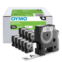 Dymo Cinta LM D1 Multipack 19mm x 7m Negro sobre Blanco