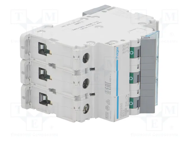 HAGER NBN332 Interruptor magnetotérmico 3 polos 32A 10kA