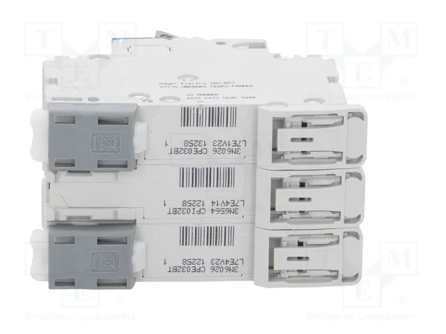 HAGER NBN332 Interruptor magnetotérmico 3 polos 32A 10kA