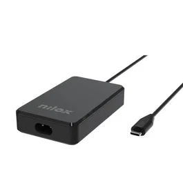 Nilox Cargador Portátil 90W USB Type-C Power Delivery para Gaming, PC, Ordenador Portátil, Tableta y Smartphone