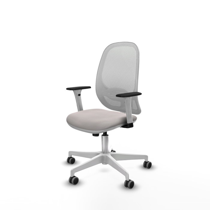 PIQUERAS Y CRESPO Silla de oficina Cilanco Blanca con mecanismo Sincro PIQUERAS Y CRESPO Silla de oficina Cilanco Blanca con mecanismo Sincro