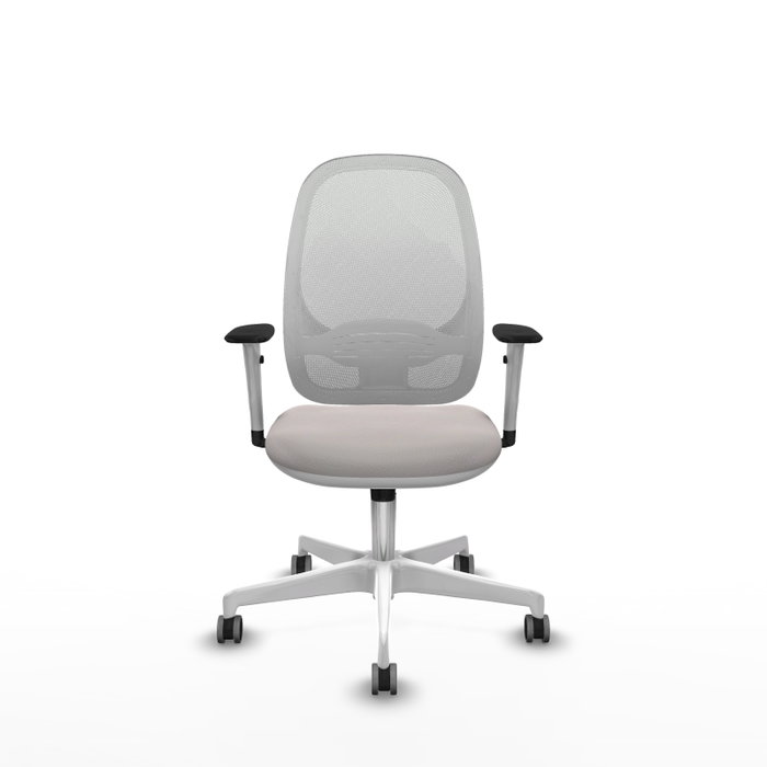 PIQUERAS Y CRESPO Silla de oficina Cilanco Blanca con mecanismo Sincro PIQUERAS Y CRESPO Silla de oficina Cilanco Blanca con mecanismo Sincro