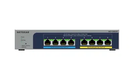 NETGEAR MS108EUP 8-Port 2.5G Multi-Gigabit PoE++ Ethernet Switch L2/L3 Gestionado, Ultra60, Gris