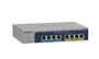NETGEAR MS108EUP 8-Port 2.5G Multi-Gigabit PoE++ Ethernet Switch L2/L3 Gestionado, Ultra60, Gris