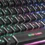 Mars Gaming MCPTKLPT Combo Gaming 2 en 1 Teclado TKL H-Mech RGB y Ratón Óptico 3200 DPI Layout Portugués Negro - Multiprocesador para PC, PS4, PS5, Xbox, Mac