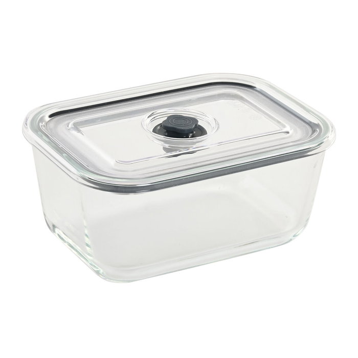 DKD Home Decor Recipiente de Borosilicato 500ml