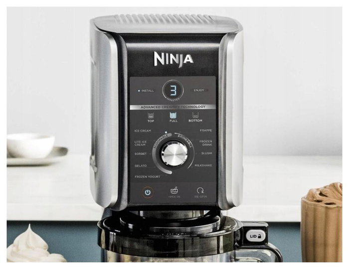Ninja Heladera Creami Deluxe NC501EU 10 en 1 para Helados, Gelatos, Batidos y Más