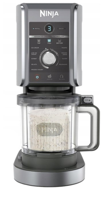 Ninja Heladera Creami Deluxe NC501EU 10 en 1 para Helados, Gelatos, Batidos y Más