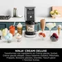 Ninja Creami Deluxe NC501EU, Máquina de Helados Plateada con 10 Programas