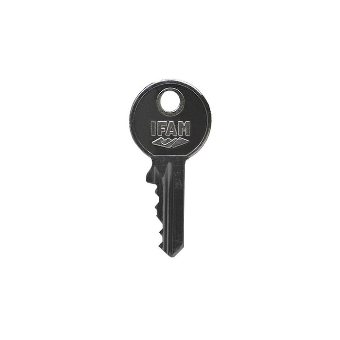 Ifam SR30 073000SR Candado de Arco Normal 30mm Latón Extruido Acero Templado Cromado Llaves Serreta