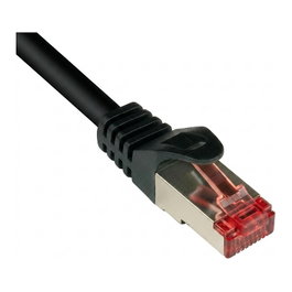 Python Cable de red Cat.6 S/FTP PiMF PVC 250MHz OFC 0,5m Negro - 8063PY-005S