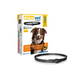 Atopivet Collar Antiparasitario para Perros de más de 10 kg, 75 cm, 1 Unidad