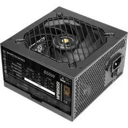 Mars Gaming Fuente de Alimentación MPB850SI 850W 80 Plus Bronze Ventilador 12cm ATX Silenciosa