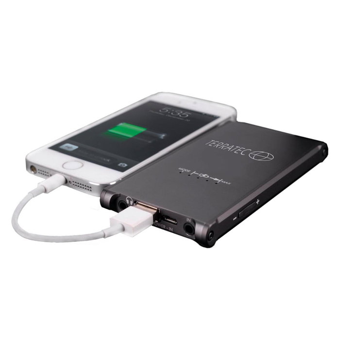 TerraTec HA-1 charge Amplificador de auriculares con batería 3000 mAh TerraTec HA-1 charge Amplificador de auriculares con batería 3000 mAh
