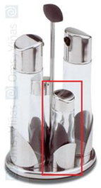 Valira Salero Isola Inoxidable Completo - Orfebrería