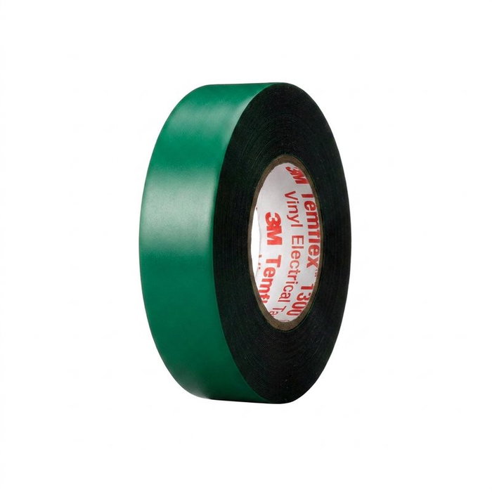 DUVER TemflexT 1300 Cinta Eléctrica Verde 19mm x 20m DUVER TemflexT 1300 Cinta Eléctrica Verde 19mm x 20m
