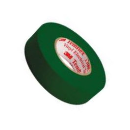 DUVER Cinta Eléctrica Temflex 1300 Verde - Cinta de Aislamiento y Protección para Cables