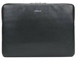 Mobilis Pure Sleeve Funda para Portátil 14" (35,6 cm) Negro y Plata