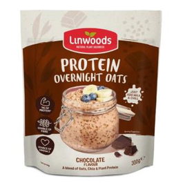 LINWOODS Proteína Avena Overnight Chocolate 300g Vegan