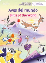 CUENTOS CON VALORES PEGAPLANETA 5. Aves del mundo - Birds of the World