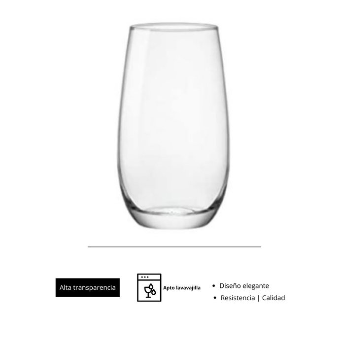 Kalix Vaso de Vidrio 40 cl (Set de 12) SKU: B1KBWM7Y72 Kalix Vaso de Vidrio 40 cl (Set de 12) SKU: B1KBWM7Y72