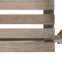 Ixia Estantería Natural Madera 41,50 x 34 x 112 cm
