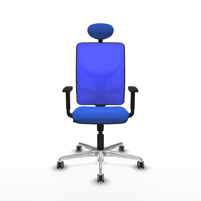 PIQUERAS Y CRESPO Silla de oficina Motilla Azul con Mecanismo Sincro PIQUERAS Y CRESPO Silla de oficina Motilla Azul con Mecanismo Sincro