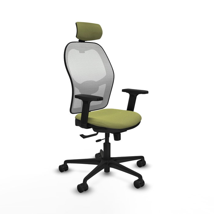 PIQUERAS Y CRESPO Silla de oficina Jorquera Verde oliva y Blanco PIQUERAS Y CRESPO Silla de oficina Jorquera Verde oliva y Blanco