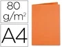 Exacompta Subcarpeta papel DIN A4 naranja, 80 g/m², Certificado PEFC, 210x297 mm Exacompta Subcarpeta papel DIN A4 naranja, 80 g/m², Certificado PEFC, 210x297 mm