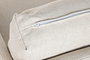 DKD Home Decor Sillón de Fresno Tapizado Decapé Blanco y Natural