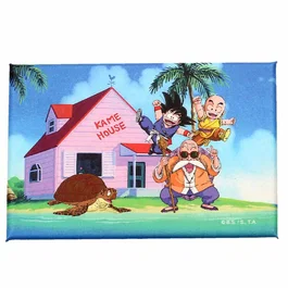 SD Toys - Iman Kamen House Dragon Ball - Póster Magnético Decoración 54x78 cm - Ref. 8435450252181
