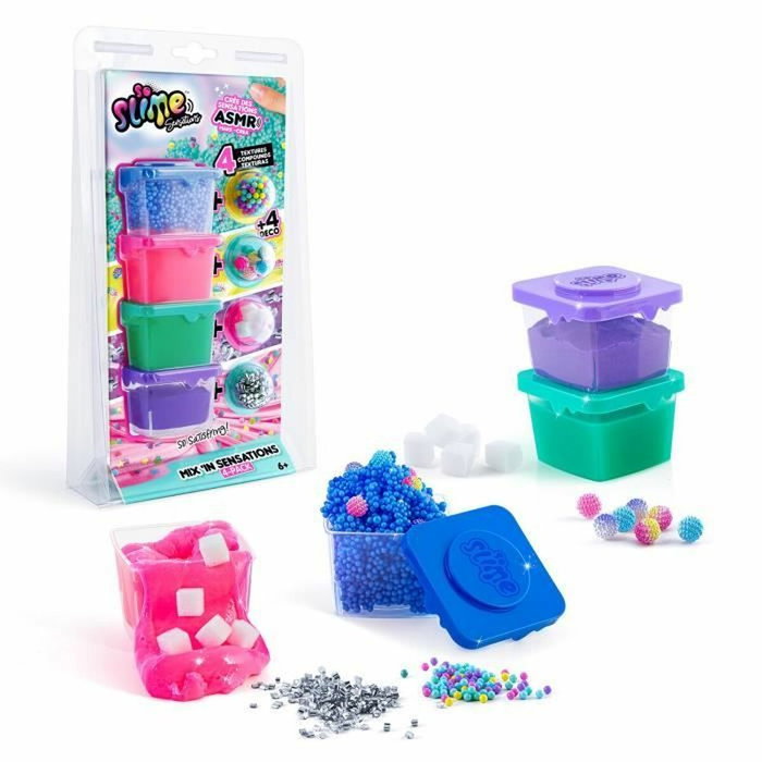 Canal Toys SSC 232 So Slime DIY Mix'in Sensations paquete de 4 Pasatiempos creativos Canal Toys SSC 232 So Slime DIY Mix'in Sensations paquete de 4 Pasatiempos creativos