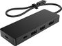 HP USB-C Travel Hub G3 Conector de Notebook con 5 Puertos, Carga y Conectividad Plug and Play